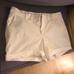 White shorts